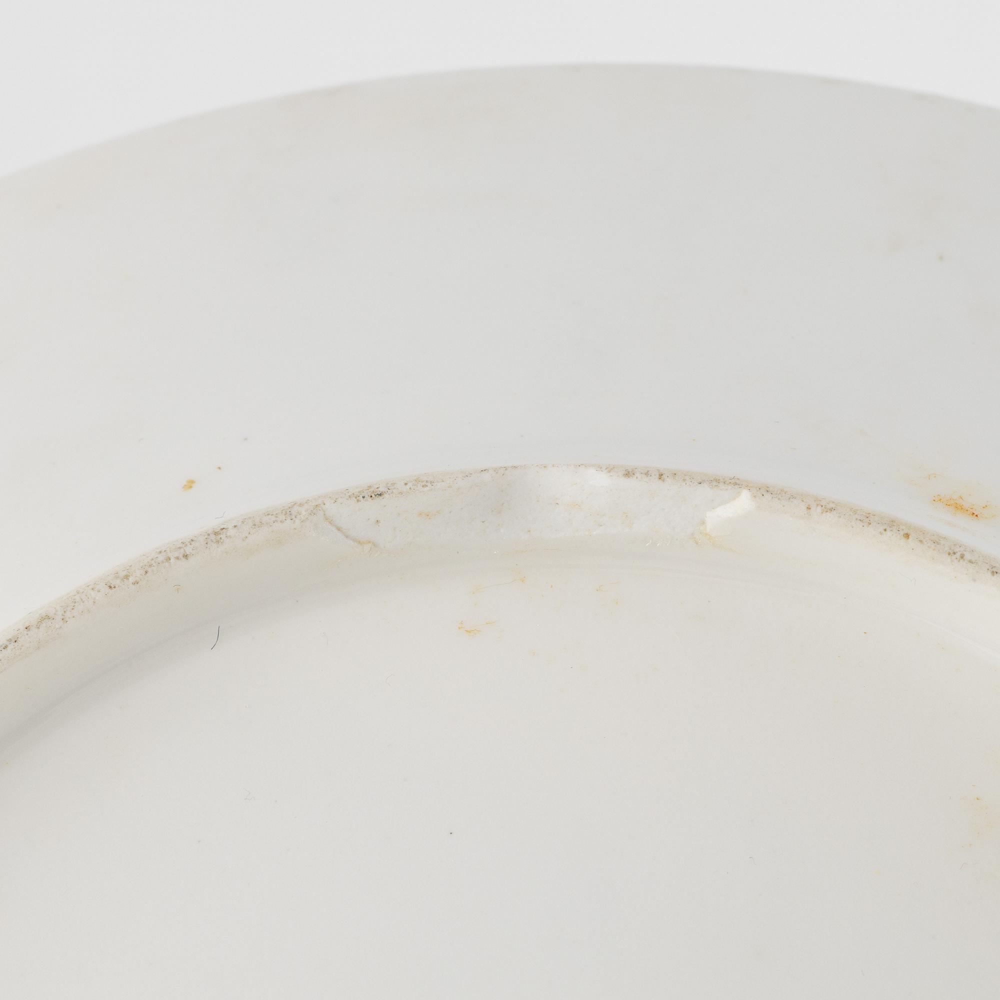 Tallrikar, 8 st, Duc d'Angoulême, Paris, Frankrike, 1790-1829.