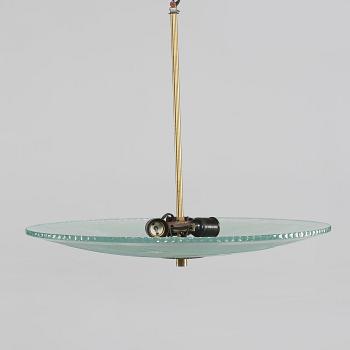 TAKLAMPA, 1930/40-tal, höjd ca 52 cm.