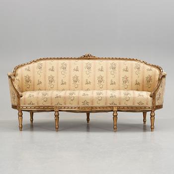 BADKARSSOFFA, Louis XVI-stil, 1900-talets första hälft.