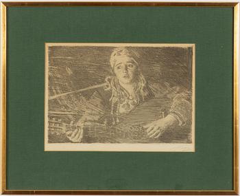 Anders Zorn, "Ols Maria".