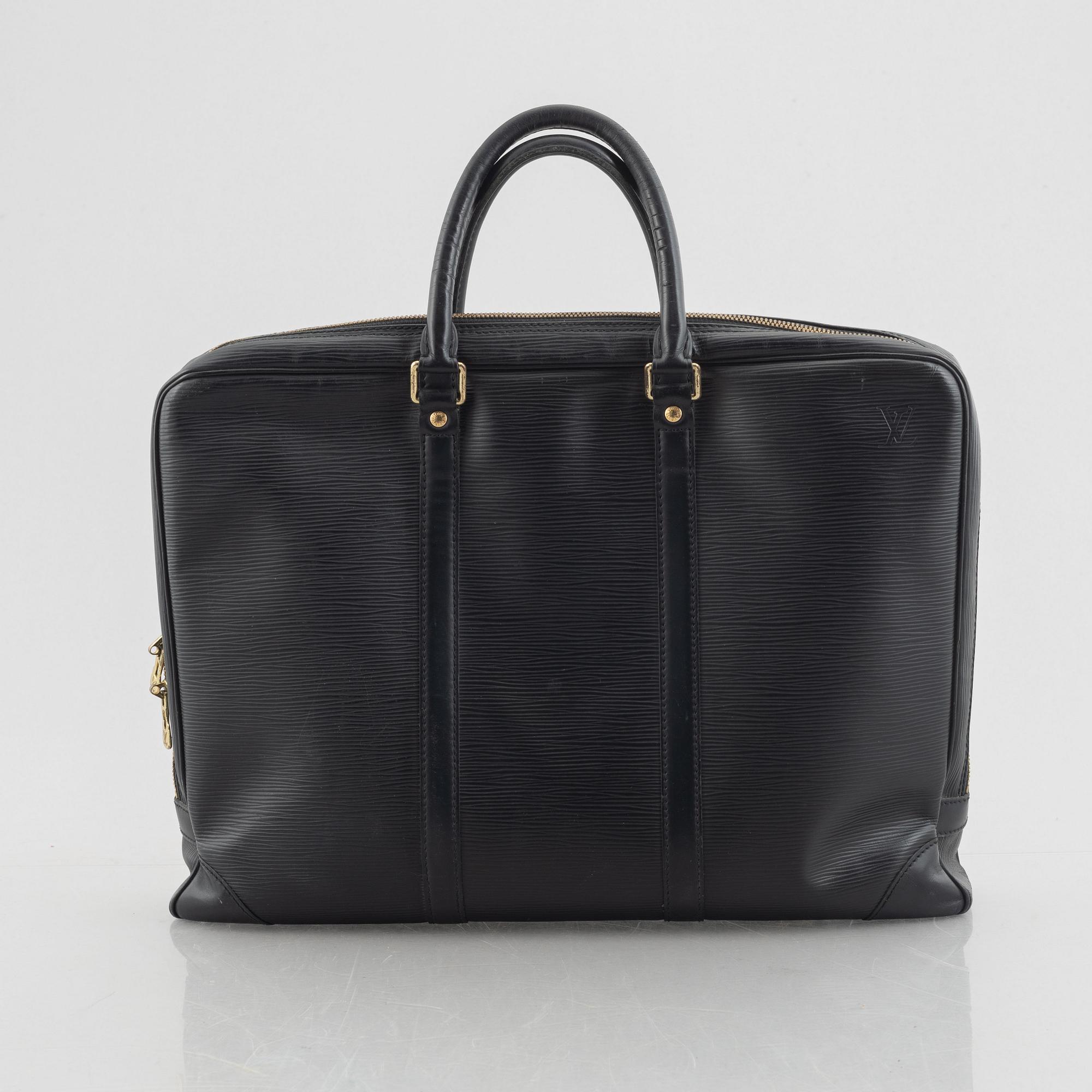 Louis Vuitton, portfölj/väska, "Epi Porte Documents Voyage", 2005.