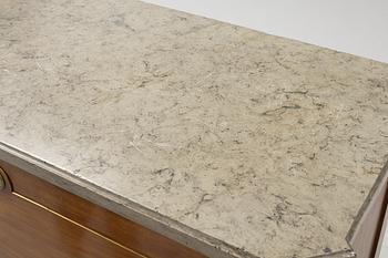 Sekretär, Sengustavianskt Stockholmsarbete i Gottlieb Iwerssons art, omkring år 1800.