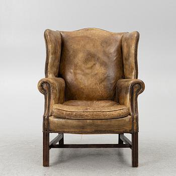 Armchair, so-called wing chair, second half of the 20th century.