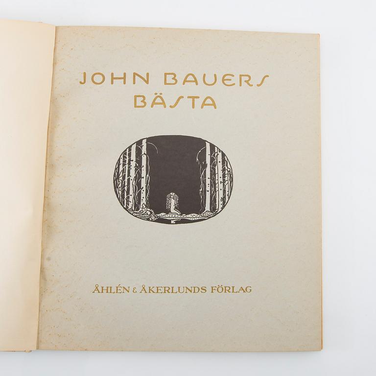 John Bauer, book "John Bauers Bästa", Åhlén & Åkerlunds Förlag, Albert Bonnier, Stockholm 1932.