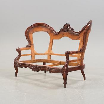 A late 1800s sofa.