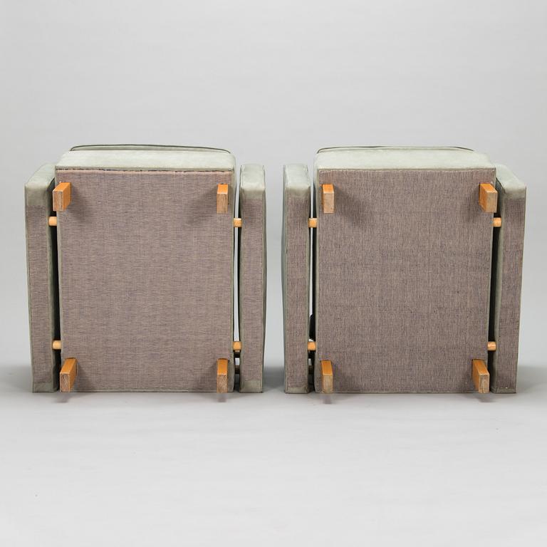 Alvar Aalto, fåtöljer,ett par, modell RB 511 Artek 1960-tal.