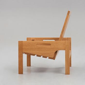 HANS J WEGNER, fällstol/bord, "GE520", Getama, Danmark, 1960-tal.