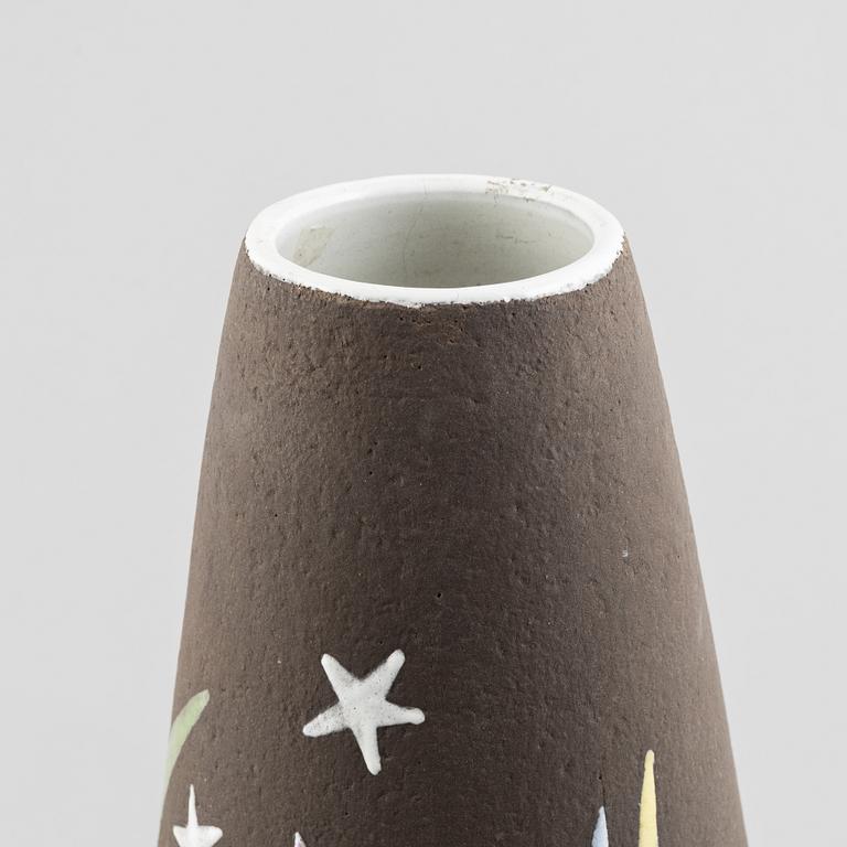 Anna-Lisa Thomson, a floor vase, 'Havsflora', Upsala-Ekeby,  1956-1964.