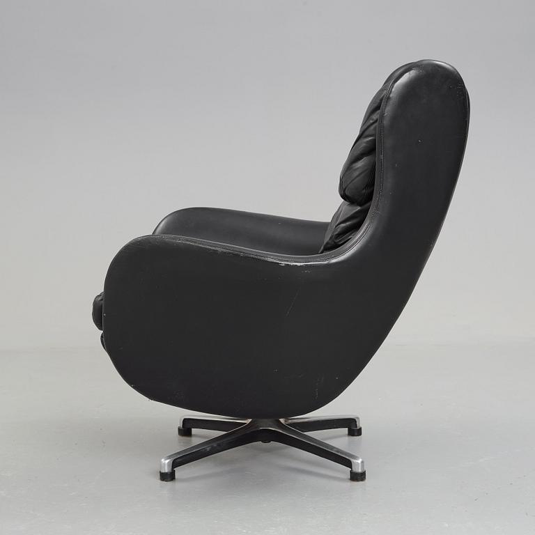 Yngve Ekström, a "Rondino 2" easy chair, Swedese Möbler AB, Sweden 1960's.