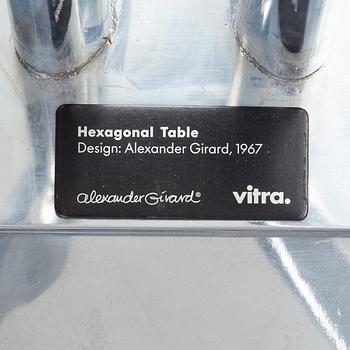 ALEXANDER GIRARD, 'Hexagonal table', Vitra.