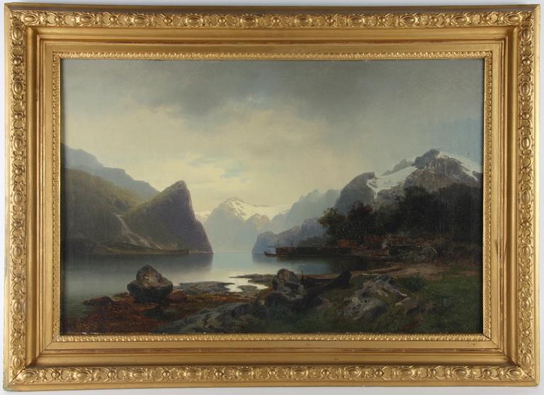 BODOM, ERIK, tillskriven. Olja på duk, sign o dat 1851.