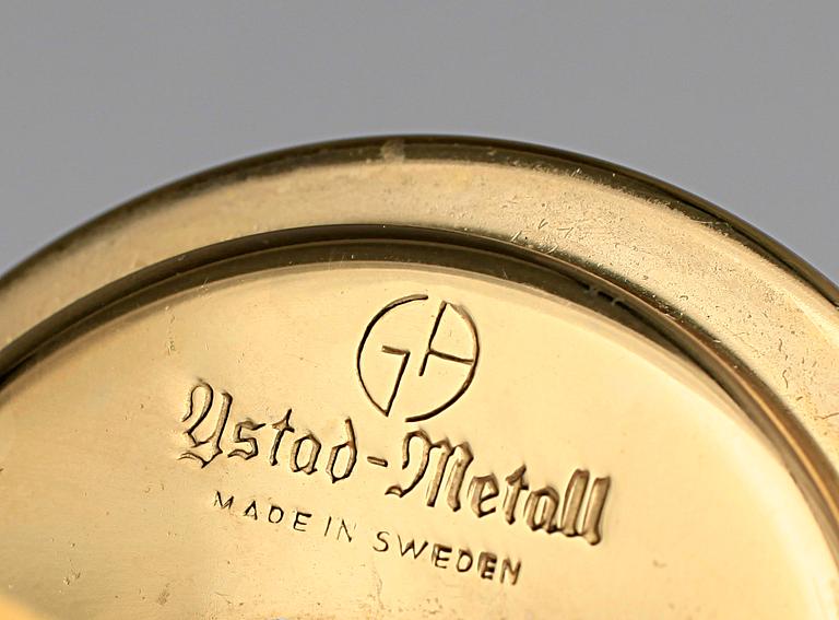 LJUSSTAKAR, 3 st, bla Gunnar Ander, Ystad Metall, 1900-talets andra hälft.