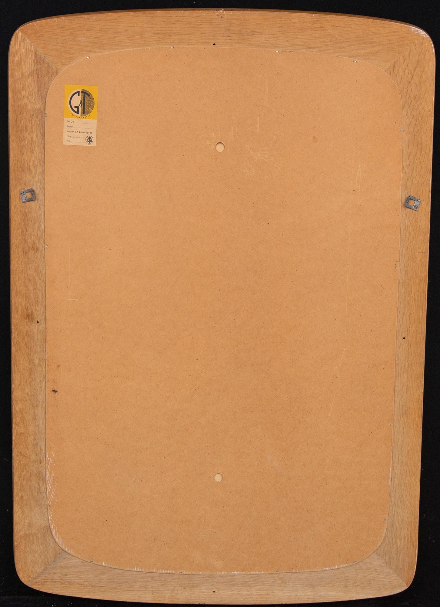 Spegel, GT Bodafors, 1950/60-tal.