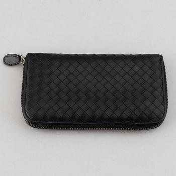 Bottega Veneta, a wallet and bracelet.