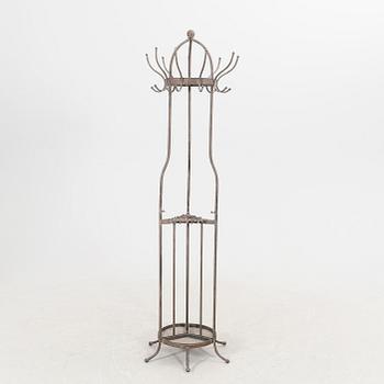 An early 1900s metal coat hanger.