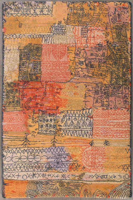 Paul Klee after machine made carpet ca 200 x 140 cm.