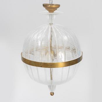 A ceiling lamp, probably Italy, 1960s-70s.