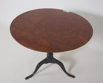 FÄLLBORD, sign Carl Hollst, Eskilstuna FS.(1787-1830).