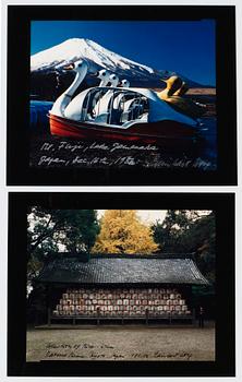 Reinhart Wolf · REINHART WOLF, fotografier, 2 st, sign.