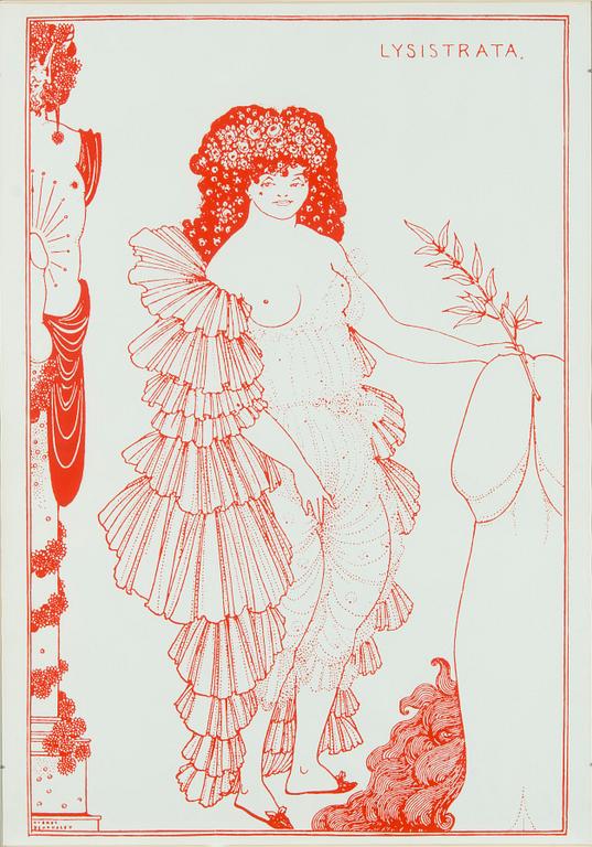 Aubrey Beardsley, after, "Lysistrata".