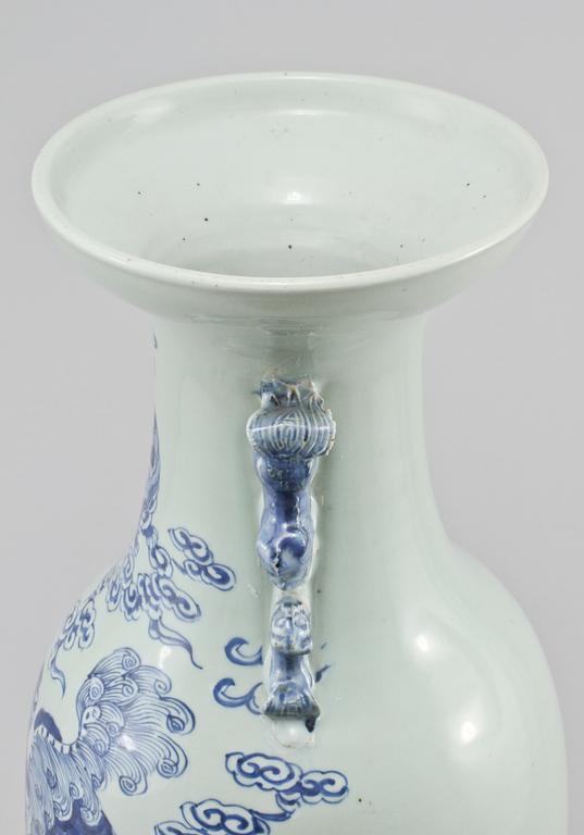 GOLVVAS, porslin, Kina, 1800-tal.