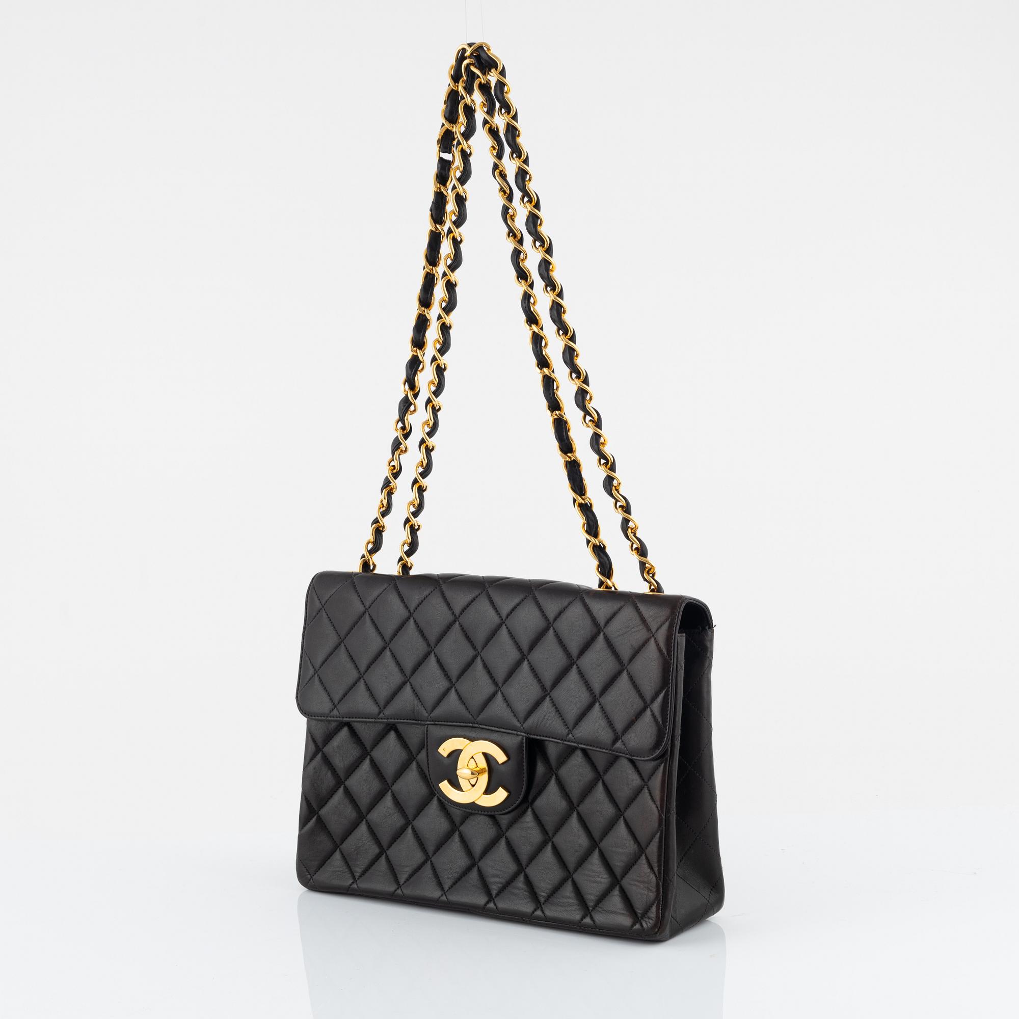 Chanel, väska, "Jumbo Classic Flap Bag", vintage.