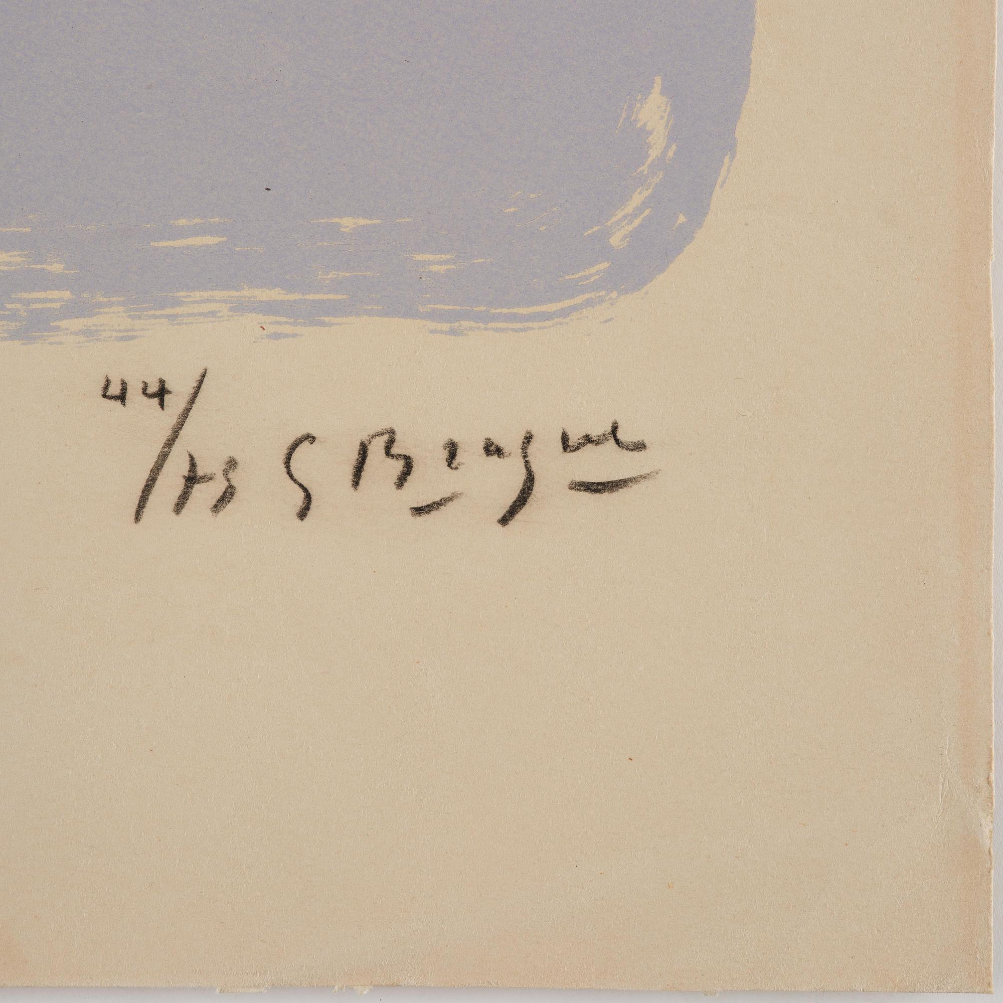Georges Braque, "Hélios VI".