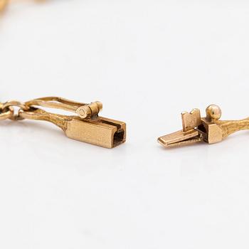 Björn Weckström, armband,"Arabesque", 14K guld och platina, Lapponia 1999.