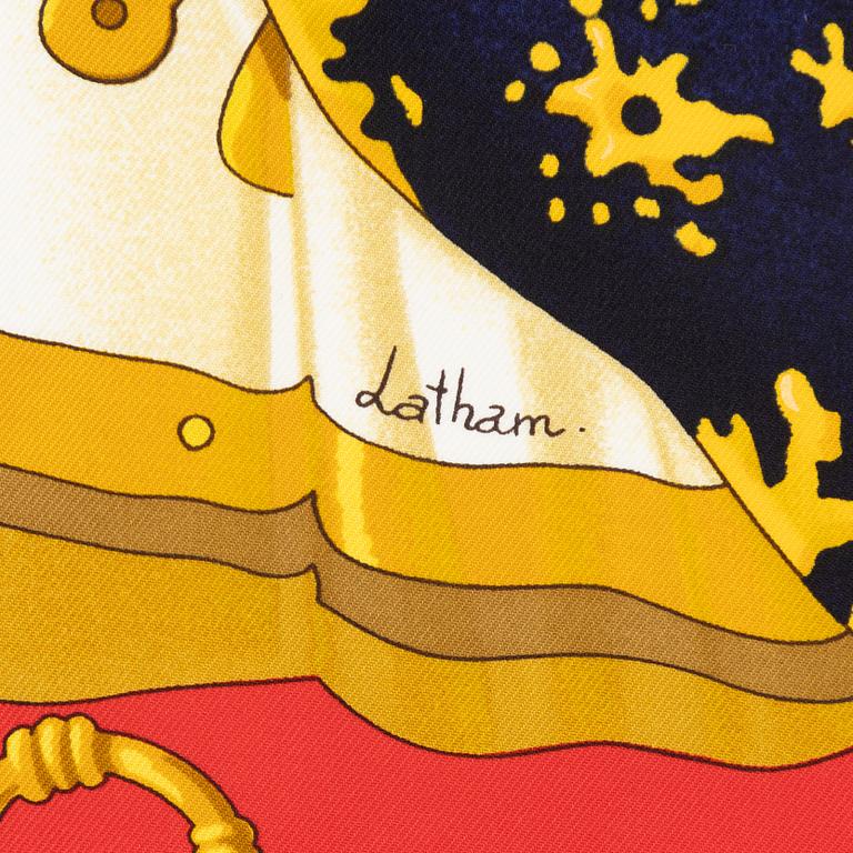 Hermès, scarf, "Soleil de soie".