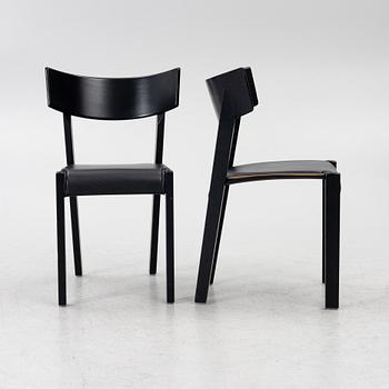 Ralf Lindberg, chairs, 6, “Tati”, Gärsnäs, designed in 1989.