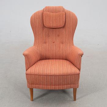Carl Malmsten, armchair "Farmor", second half of the 20th century.