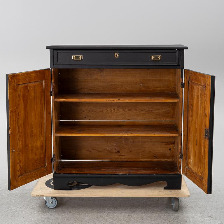 A 19th century cabinet, Sweden.
