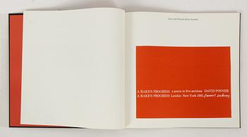 David Hockney, bok, "A Rake´s Progress - A Poem in Five Sections".