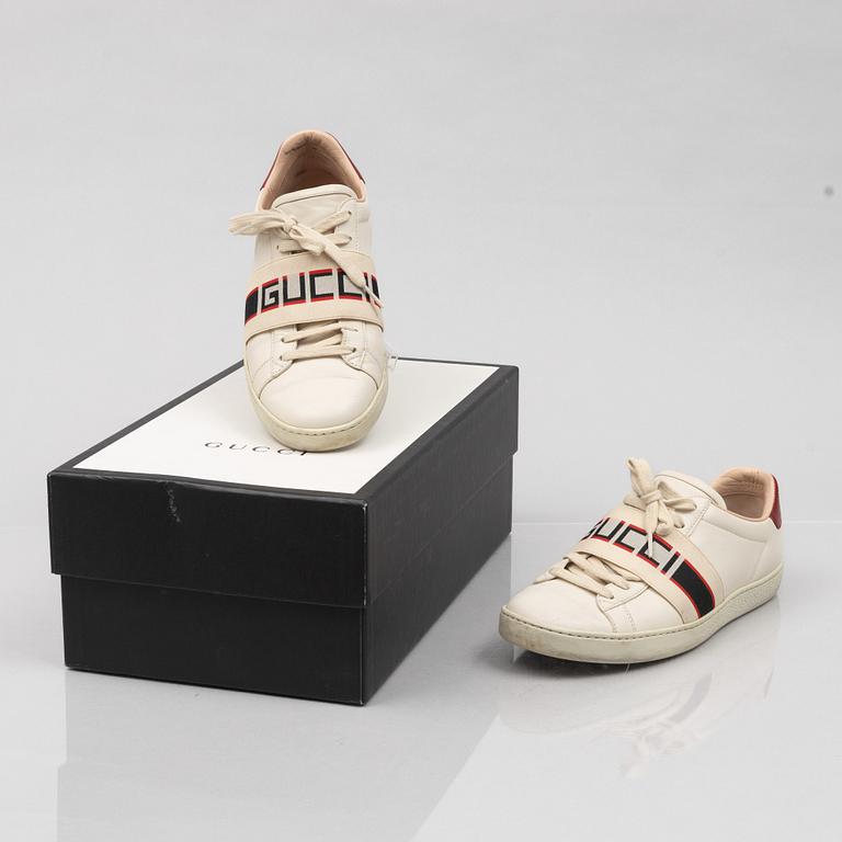 Gucci, sneakers, storlek 38.