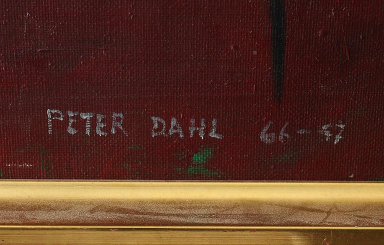 PETER DAHL, olja på duk, signerad, daterad 1966 - 67(?).