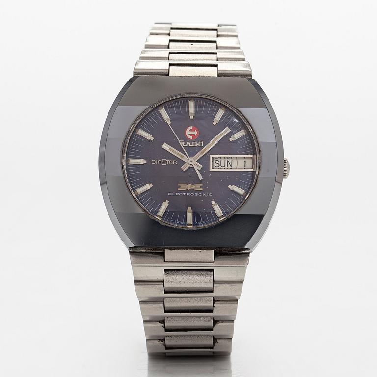 Rado, Diastar, Electrosonic, wristwatch, 38 mm.
