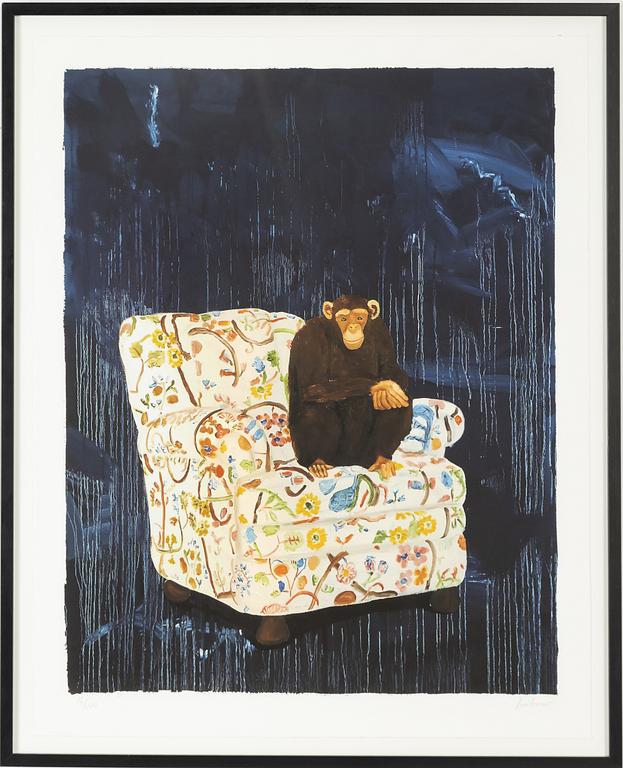 Bobo Wallmansson, gliceéprint, signerad och numrerad 12/40.