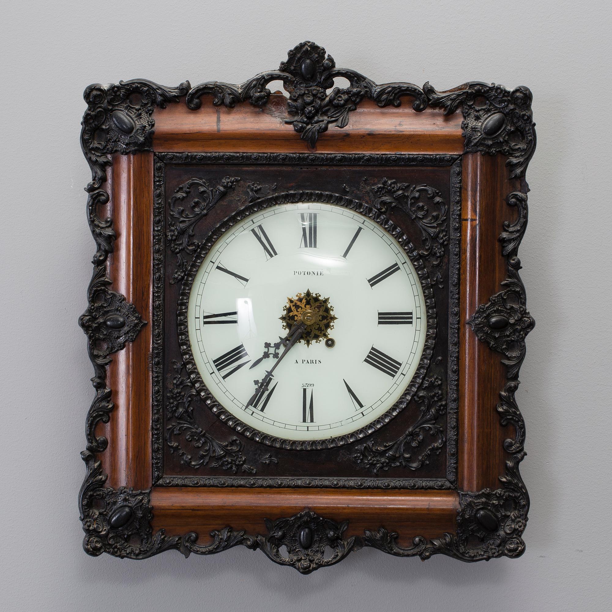 VÄGGUR, Potonie, Nyrokoko, Paris. 1800-talets slut.