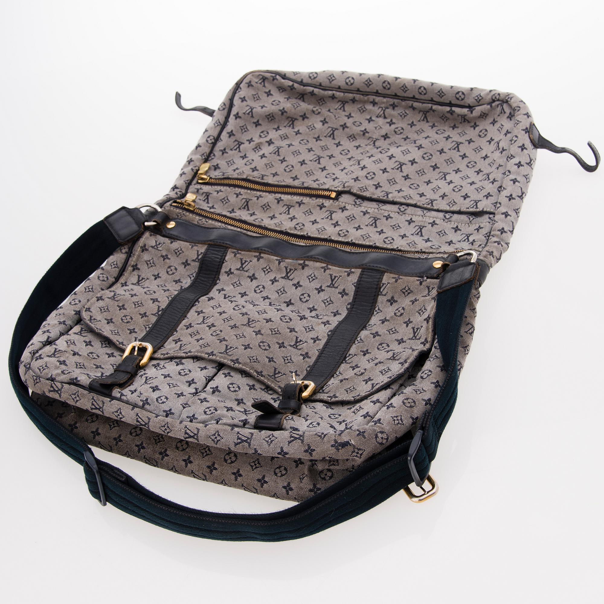 Louis vuitton monogram mini lin diaper bag outlet