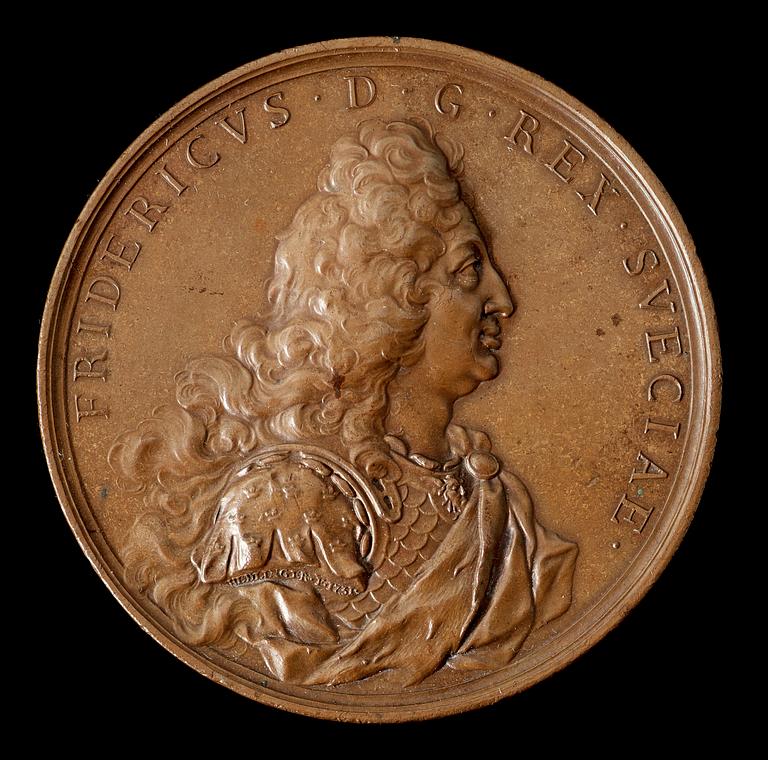 Grundstenen lagd till Stockholms slotts flyglar 1734.