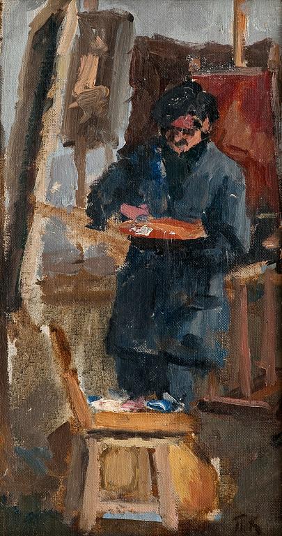 Piotr Petrovich Konchalovsky, MARTIROS SARYAN I SIN ATELJÉ.