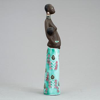DOROTHY CLOUGH, figurin, keramik, Upsala-Ekeby.