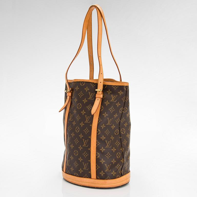 Louis Vuitton, a Monogram Canvas "Bucket" bag and pochette.