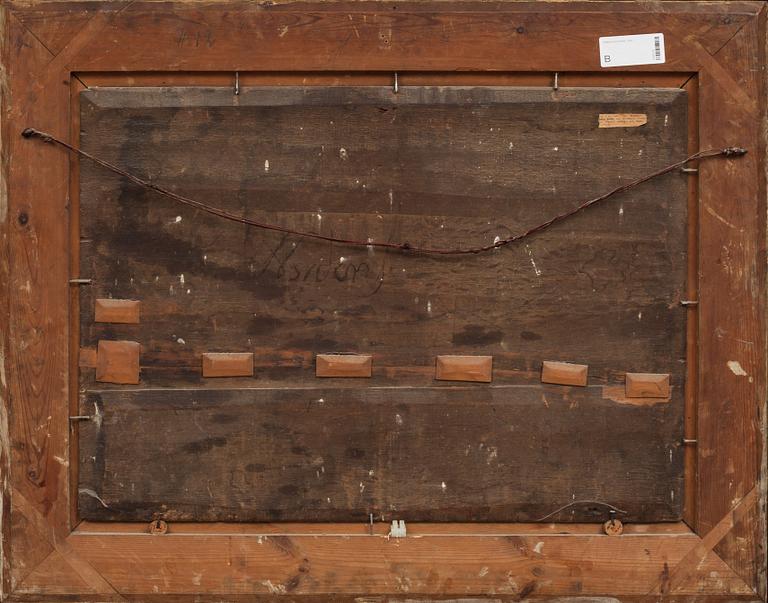 JACOB JACOBSZ DE WET, hans krets. Olja på pannå.