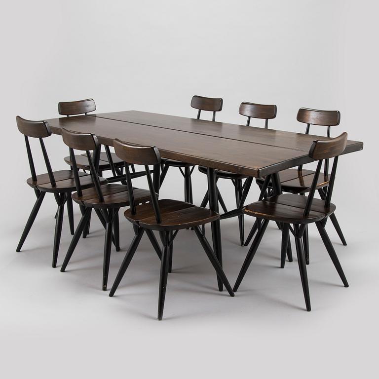 Ilmari Tapiovaara, matgrupp, 9 delar, "Pirkka", Laukaan Puu, 1960-tal.