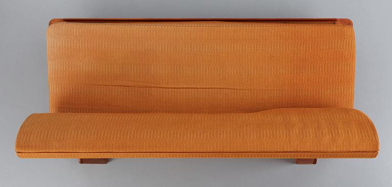Grete Jalk, A teak sofa/daybed, Poul Jeppesen, Denmark, 1960's/1970's.