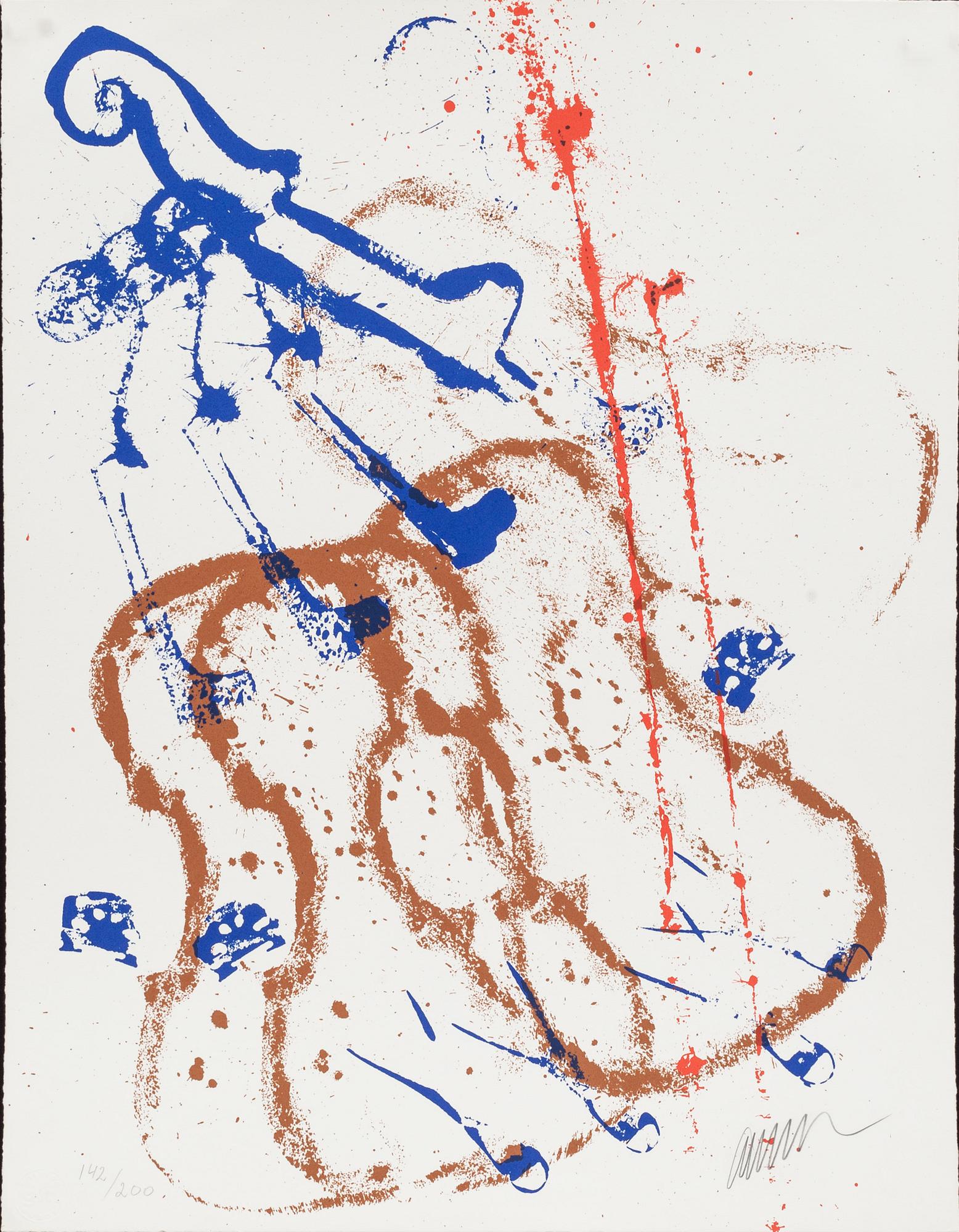 FERNANDEZ ARMAN, färgserigrafi, signerad och numrerad 142/200.