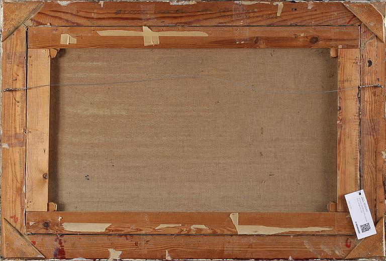 OKÄND KONSTNÄR, olja på duk, signerad "Joh Johansson".