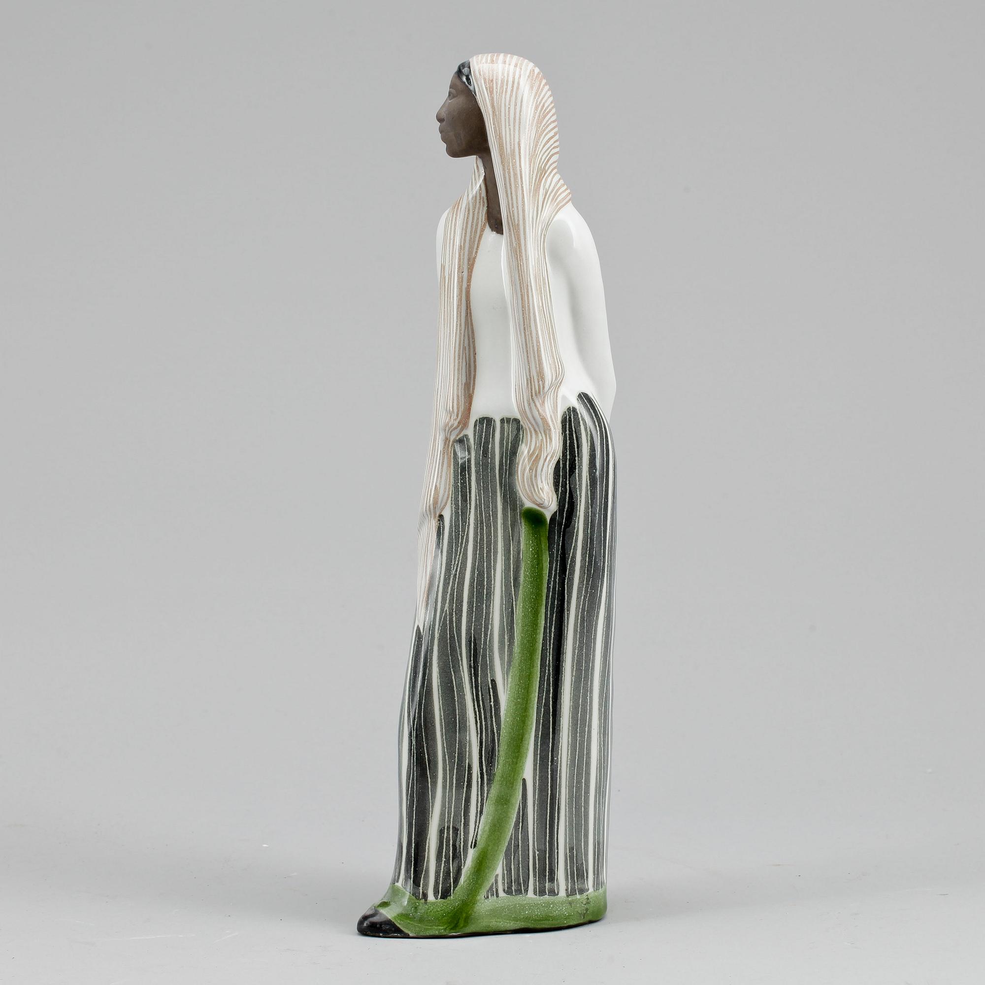 SKULPTUR, stengods, Mari Simmulson, Upsala Ekeby.