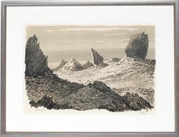 ROLAND SVENSSON, 2 st, grafik, sign o num 92/250.